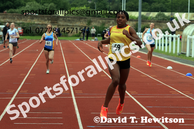 Sprints, 2026 Northern Schools Inter Counties, Wentworth, Hexham. Photo: David T. Hewitson/Sports for All Pics